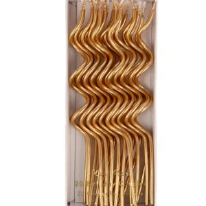 Velas de Oro Swirly