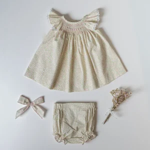 Vestido Punto Smock Liberty