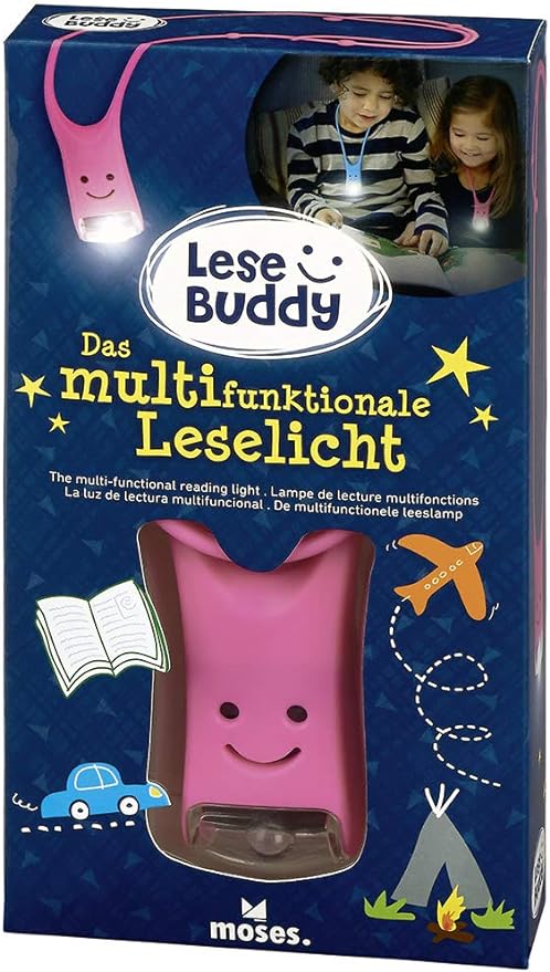LINTERNA DE LECTURA COLGANTE ROSA - Imagen 2