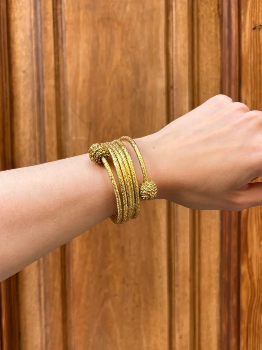 Brazalete Khadija Espiral Metalizados - Imagen 9