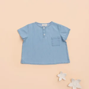 Camisa Botón Denim Soft