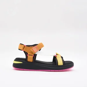 Sandalias negras confort