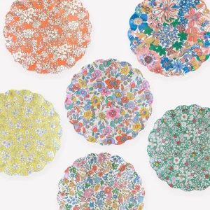 Platos Pequeños Reutilizables Liberty Garden Party (Pack de 6)