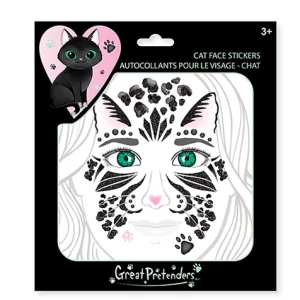 Pegatinas cara gato
