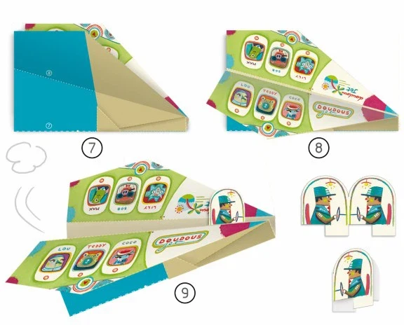 Papiroflexia Origami aviones - Imagen 3