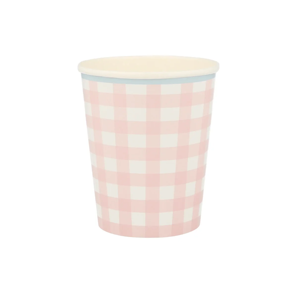 Vasos Cuadros Vichy Pastel - Imagen 4