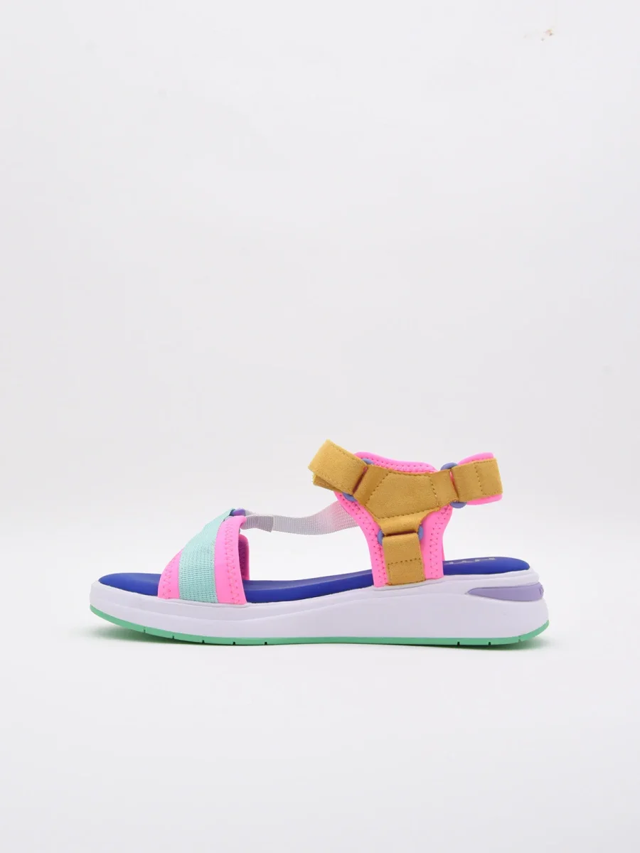 Sandalias azules y rosa fluor de Nyrex - Imagen 3