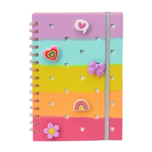 Libreta con decoraciones