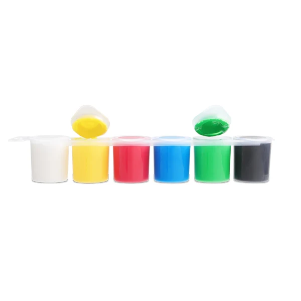 Pintura acrílica para tela en bote, 6 colores. - Imagen 3