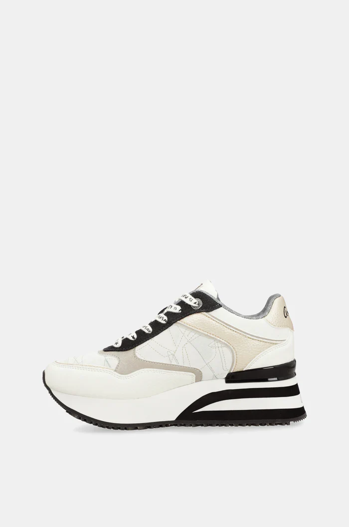 Deportivos con cuña Anekke Blancos - Imagen 6