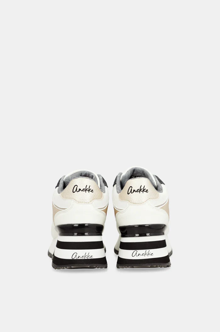 Deportivos con cuña Anekke Blancos - Imagen 4