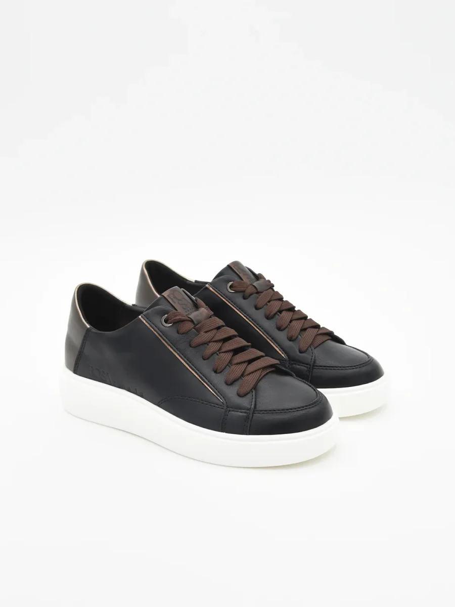 ZAPATILLAS NEGRO BRONCE DE ROSA AMADA - Imagen 3