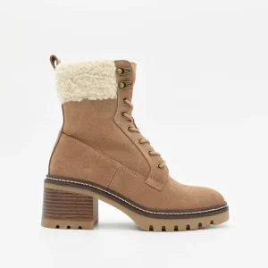 BOTINES MOCHA CON FORRO DE BORREGUITO DE NYREX