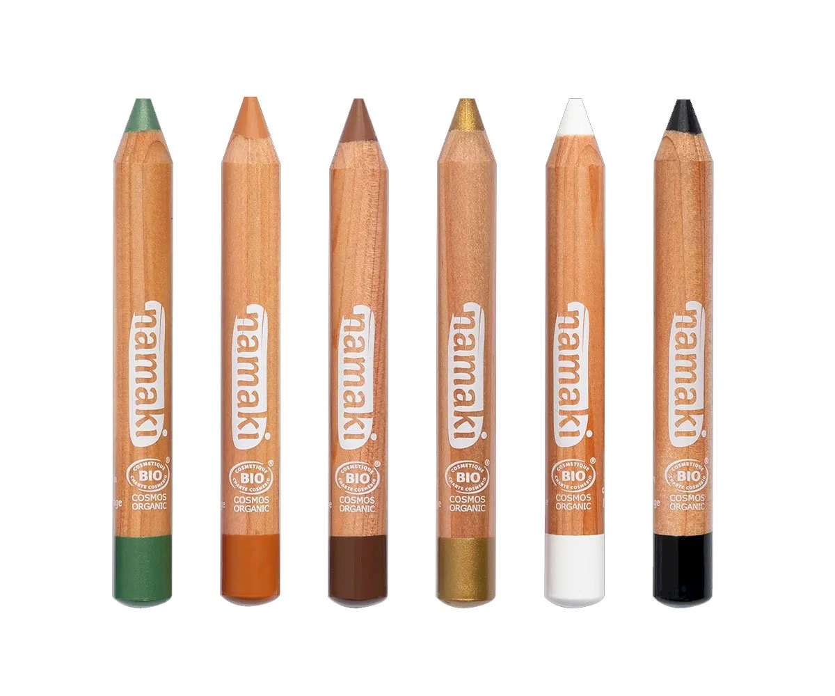 Set de 6 Lápices Maquillaje Colores Vida Salvaje - Imagen 3