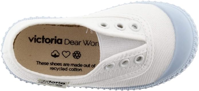Zapatillas Lona Dear World Azul - Imagen 6