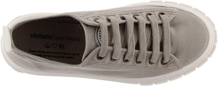 Zapatillas Abril Lona Beige - Imagen 3