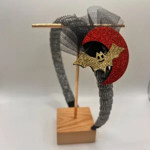 Diadema Vampiro Plateado