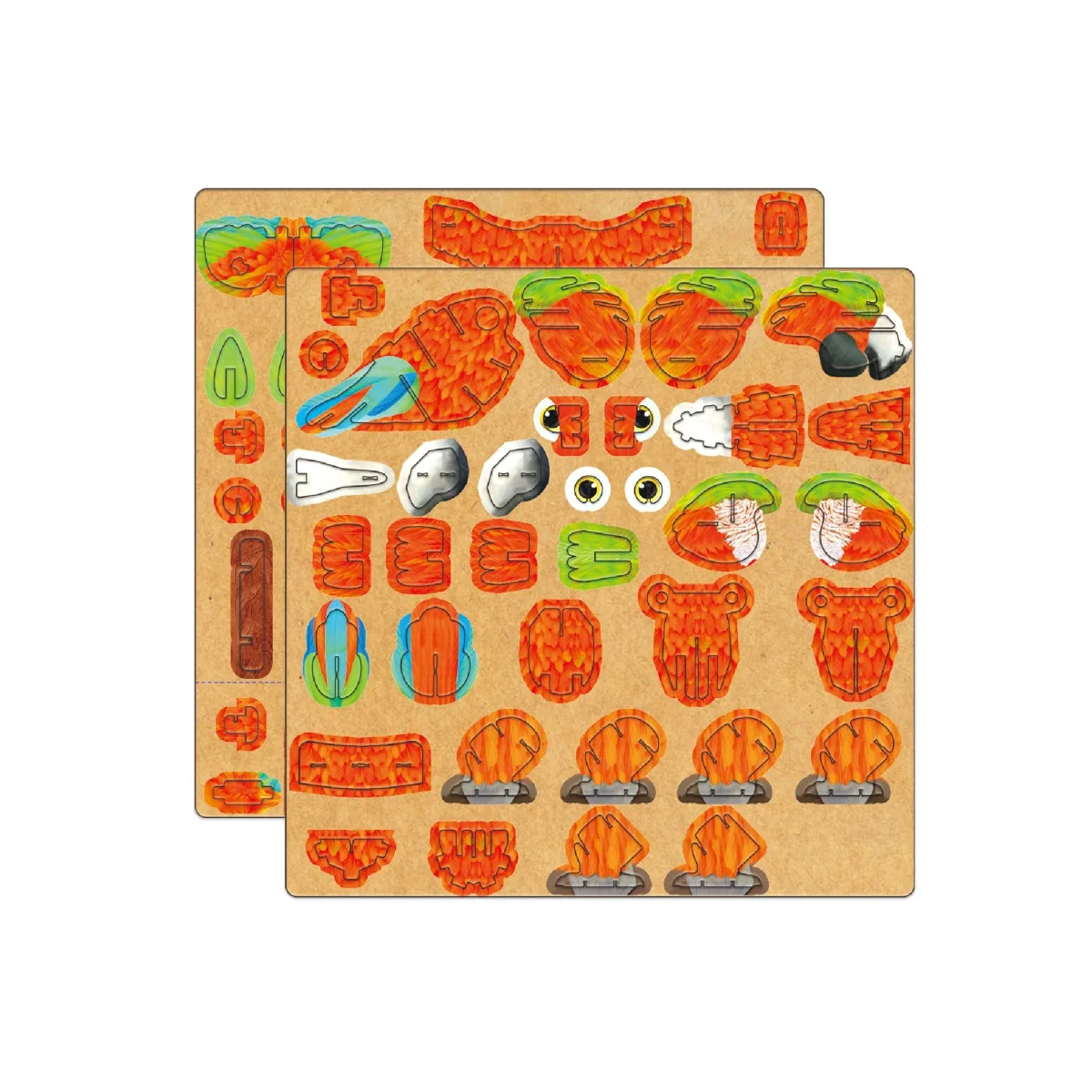 Mini puzzle 3D Loro - Imagen 4