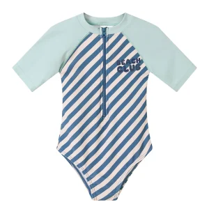 Bañador con Cremallera Stripes Blues & Beyond