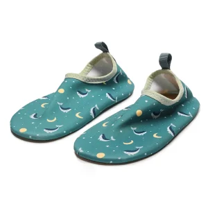 Escarpines Whale Teal