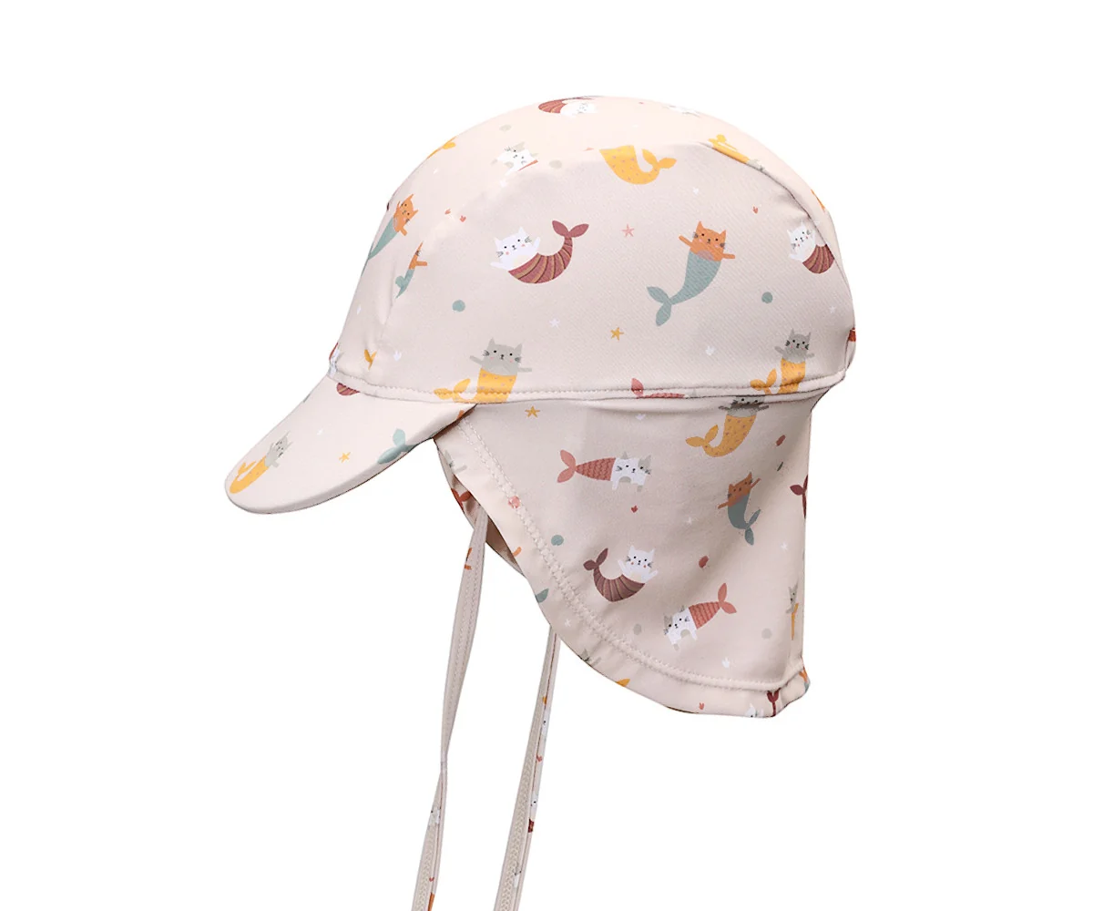 Gorro Playa Bebé Mermaid Cats - Imagen 2