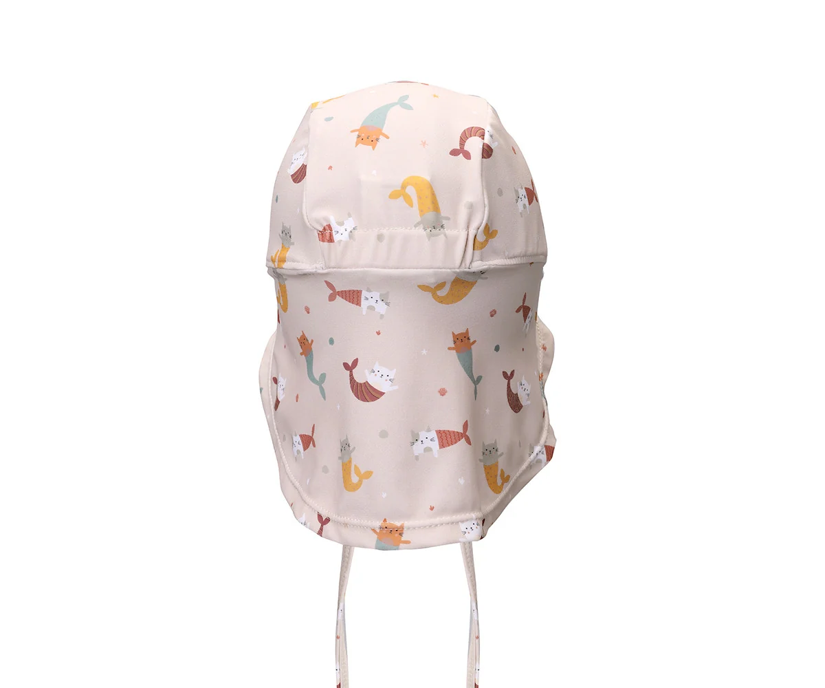 Gorro Playa Bebé Mermaid Cats - Imagen 3