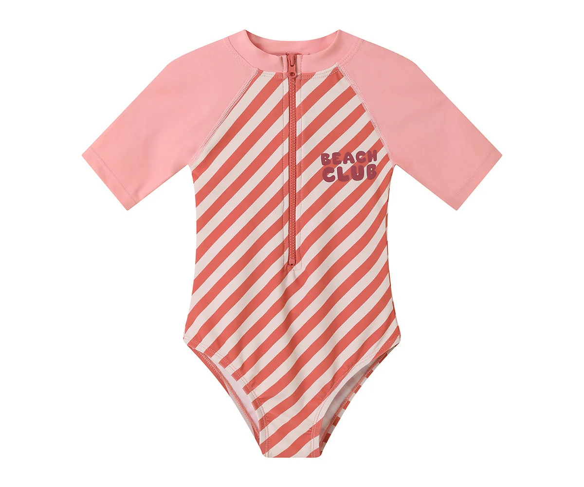 Bañador con Cremallera Stripes Bloom & Blush - Imagen 2