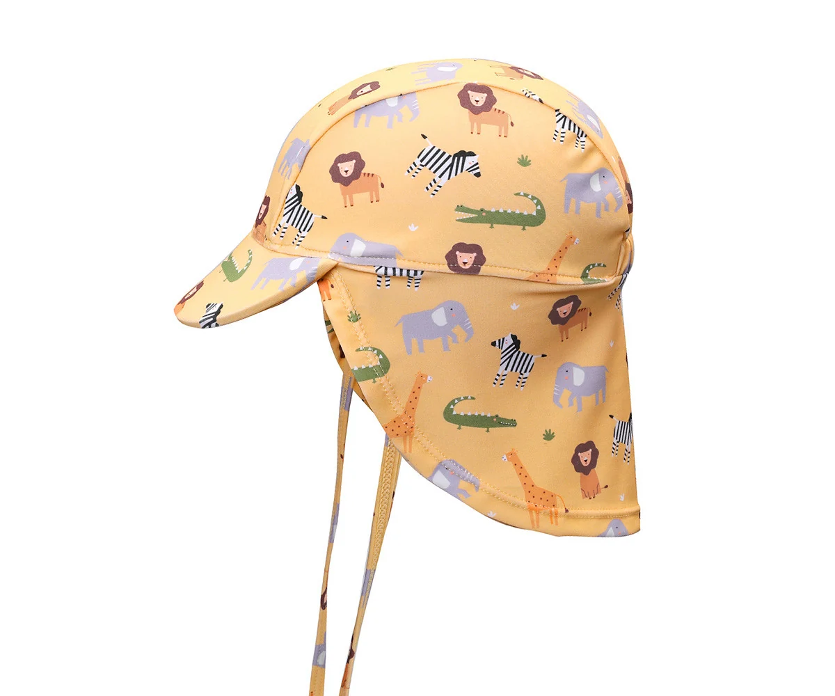 Gorro Playa Bebé Wild Animals