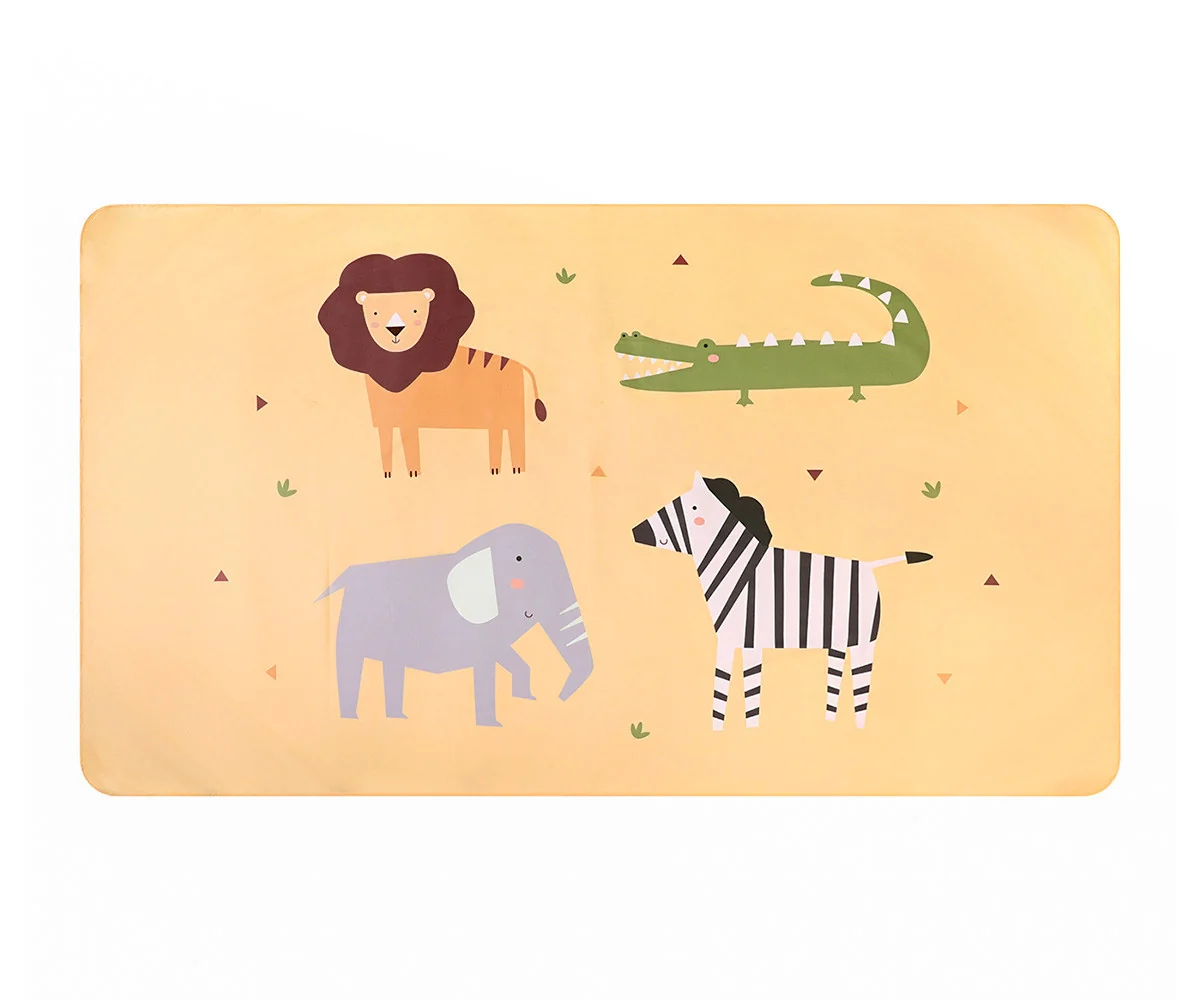 Toalla Playa Microfibra Wild Animals