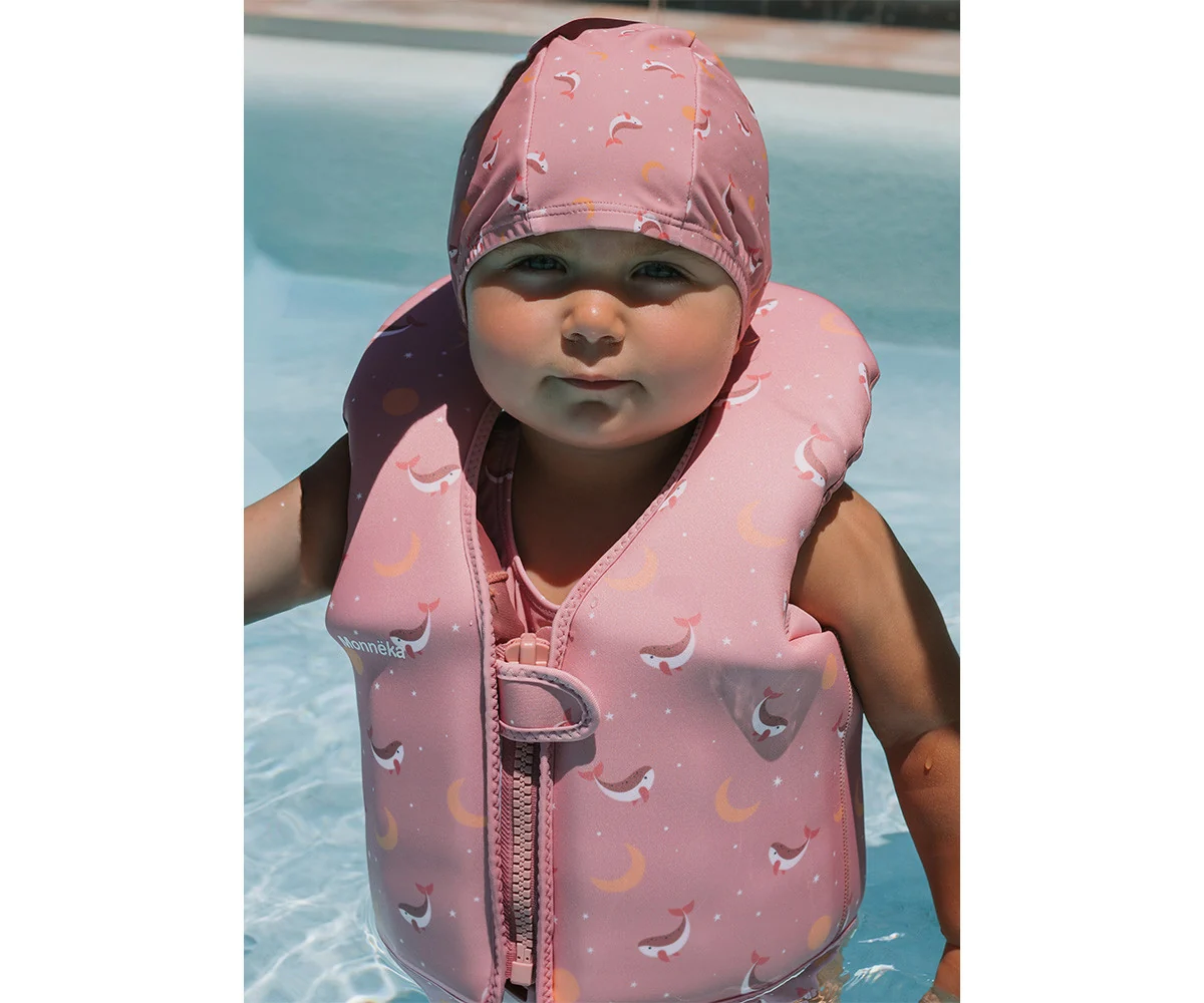 Gorro Natación Infantil Whale Pink - Imagen 4