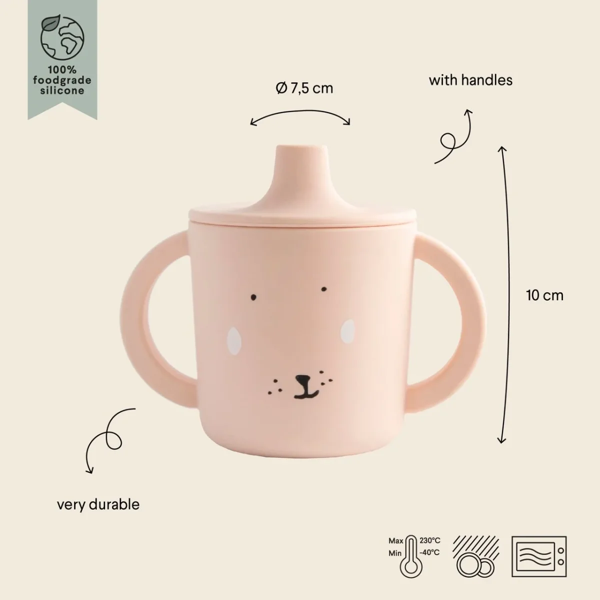 Taza silicona Mrs. Rabbit - Imagen 3