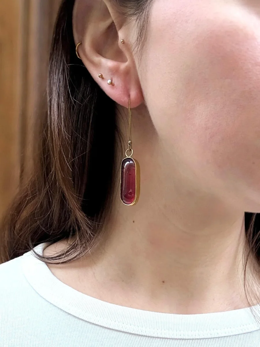 Pendientes Lela Ovalado - Imagen 5