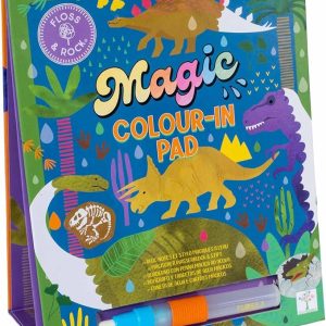 Libro con Bolígrafo de Agua Mágico Dino