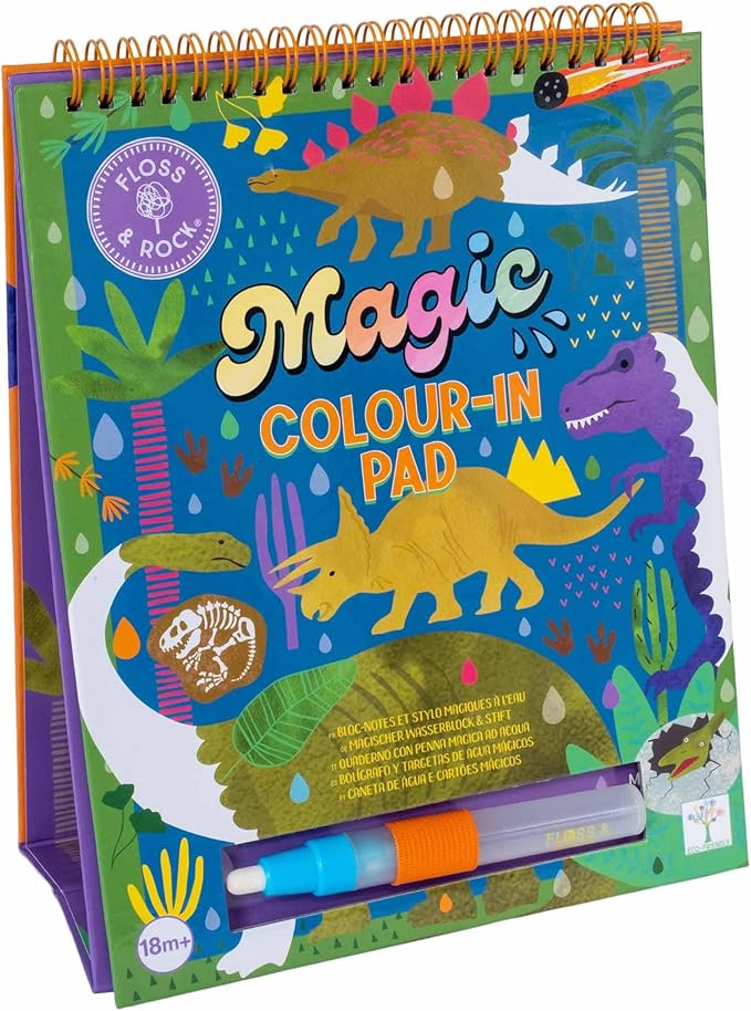 Libro con Bolígrafo de Agua Mágico Dino - Imagen 2