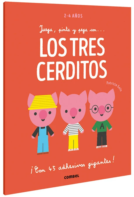 Juega, pinta y pega con… Los tres cerditos