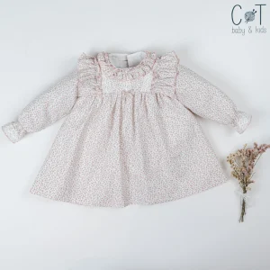 Vestido Flores Rosas