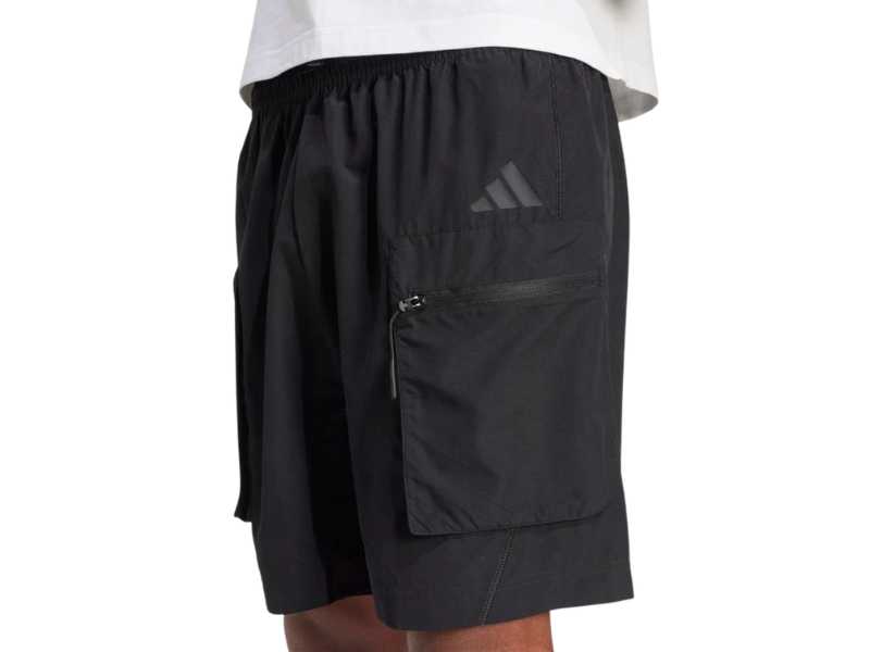 Short City Escape Adidas Black Hombre/ Talla Small - Imagen 4