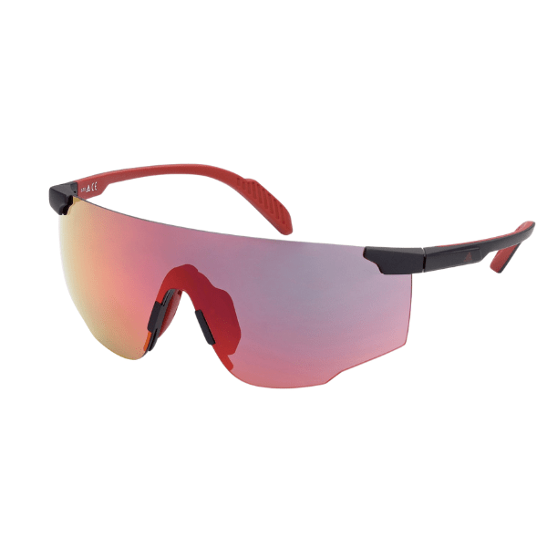 Adidas SP0031-H Matte Black Red - Imagen 2
