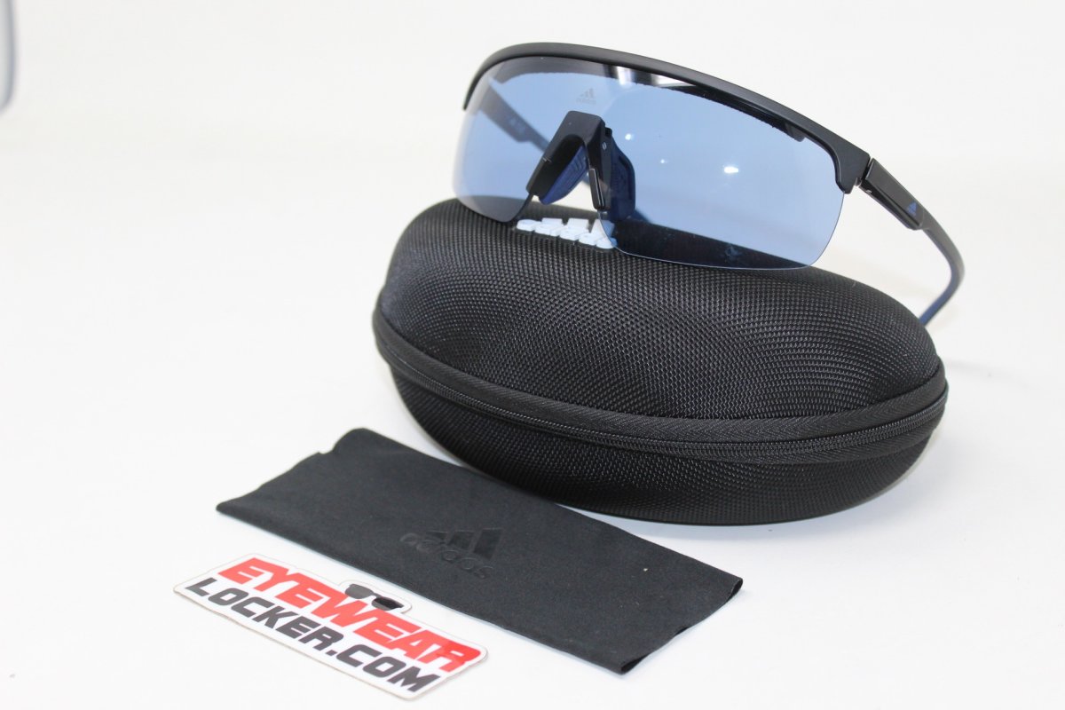 Adidas SP0044 Matte Black Blue - Imagen 8