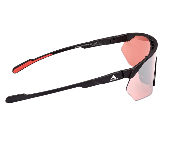 Adidas Shield Lite S SP0076 Matte Black Red - Imagen 4