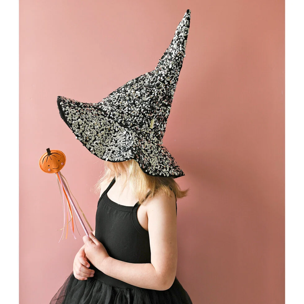Sombrero de Bruja Lentejuelas - Imagen 4