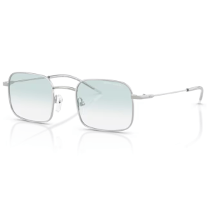 Armani Exchange AX2055 Shiny Silver Light Blue