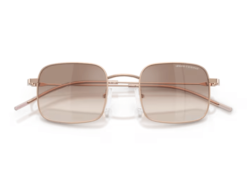 Armani Exchange AX2055 Shiny Rose Gold Brown Gradient - Imagen 4