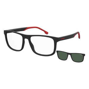 Carrera 8053/CS  Matte Black  con extra clip Black Polarizadas