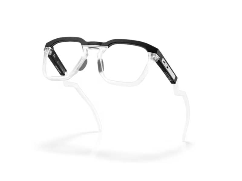 Oakley HSTN SQ RX Matte Black/Clear - Imagen 4