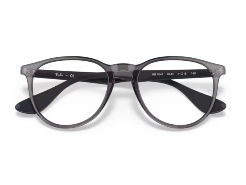 Ray Ban Erika RX7046 Transparent Grey - Imagen 5