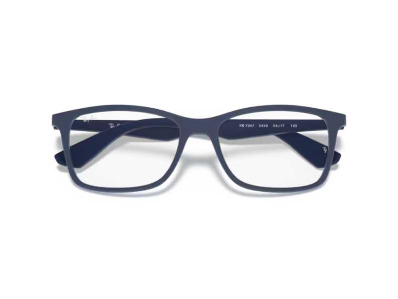 Ray Ban RX7047 Matte Transparent Blue - Imagen 3