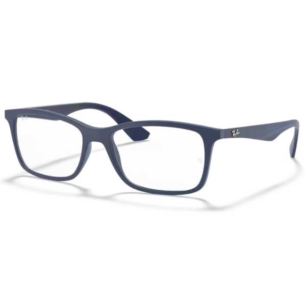 Ray Ban RX7047 Matte Transparent Blue