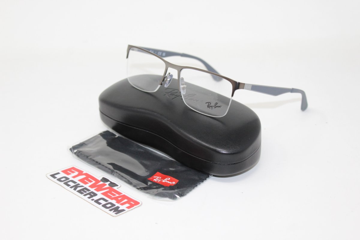 Ray Ban RX6335 Metal Matte Gunmental - Imagen 8