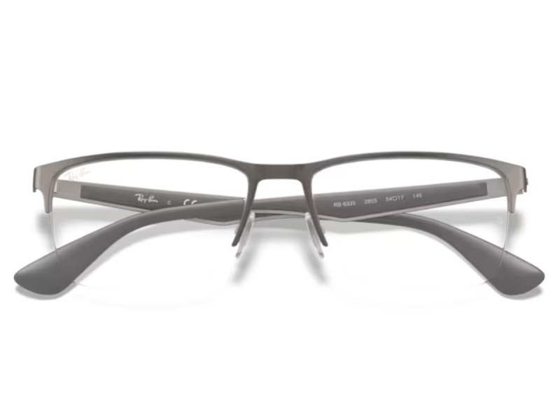 Ray Ban RX6335 Metal Matte Gunmental - Imagen 6